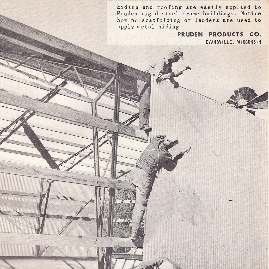 Historical image of a Pruden Products advertisement
