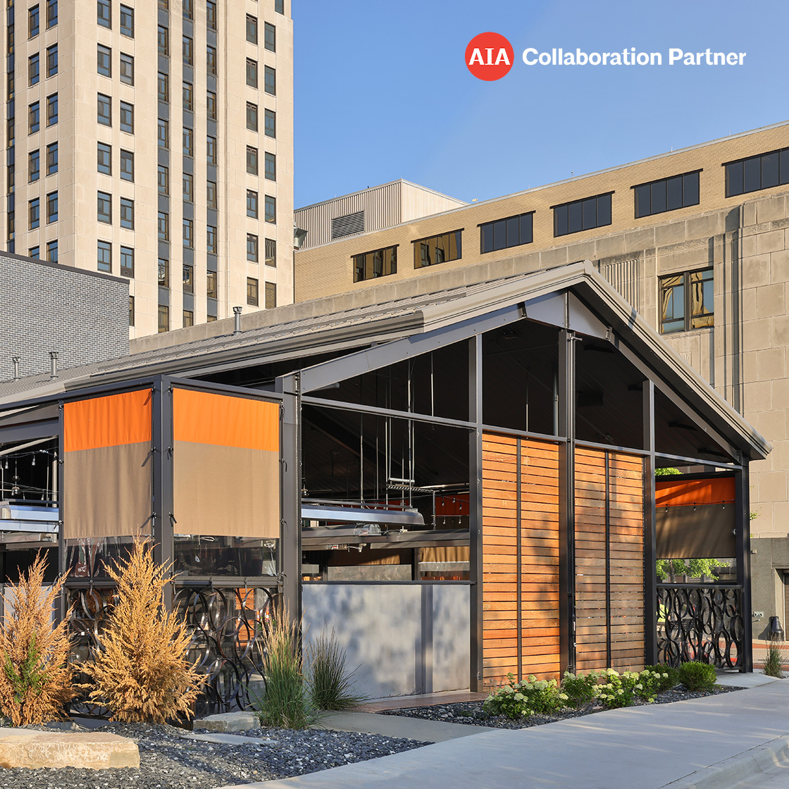 Image of architectural brewery building using Pre-engineered metal (PEMB)